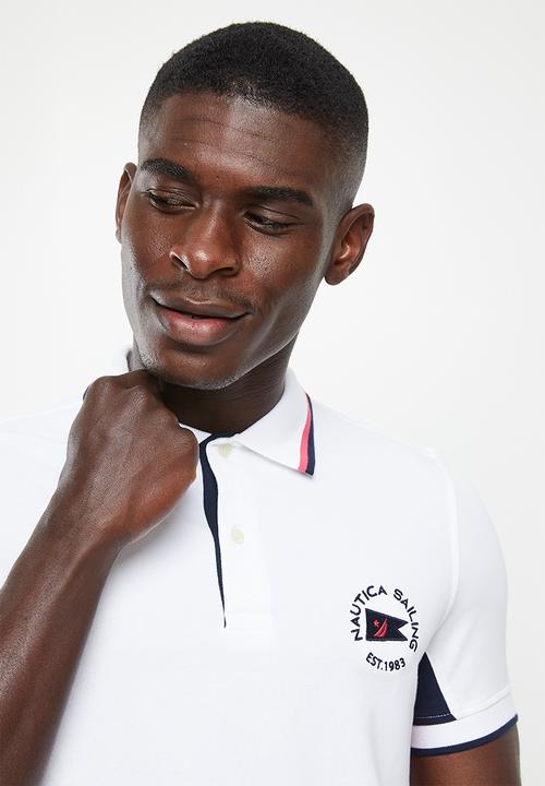 Nautica - Nautica sport polo - bright white