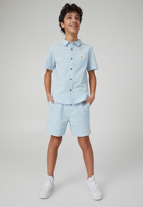 Cotton On - St tropez short - frosty blue wash