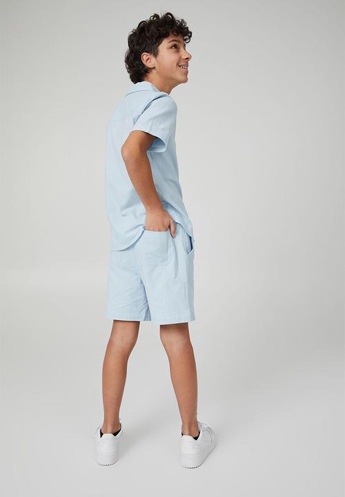 Cotton On - St tropez short - frosty blue wash