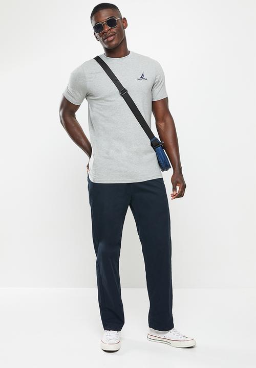 Nautica - Beck short sleeve T-shirt - grey melange
