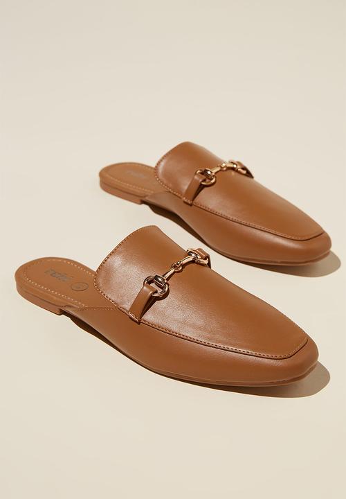 Cotton On - Eva loafer mule - tan pu