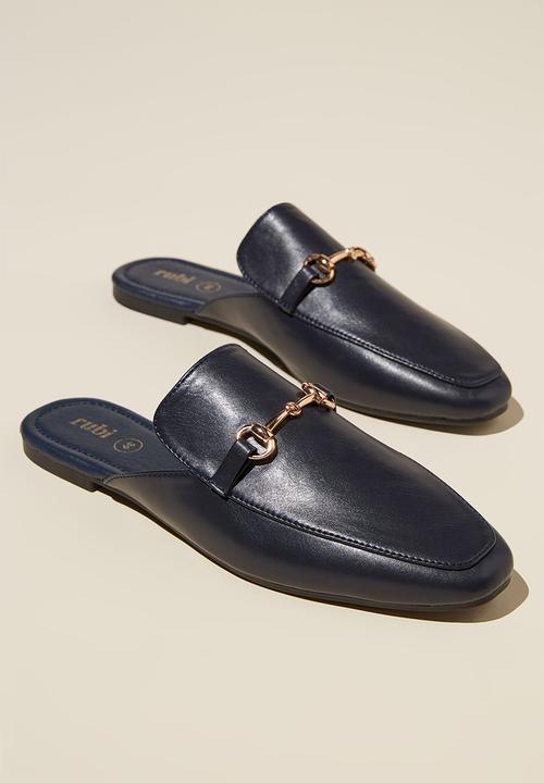 Cotton On - Eva loafer mule - navy pu