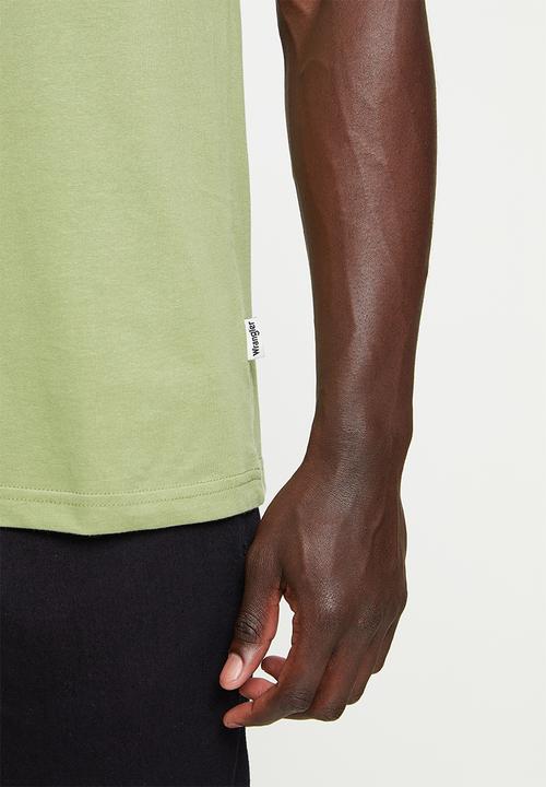 Wrangler - Kabel tee - oil green