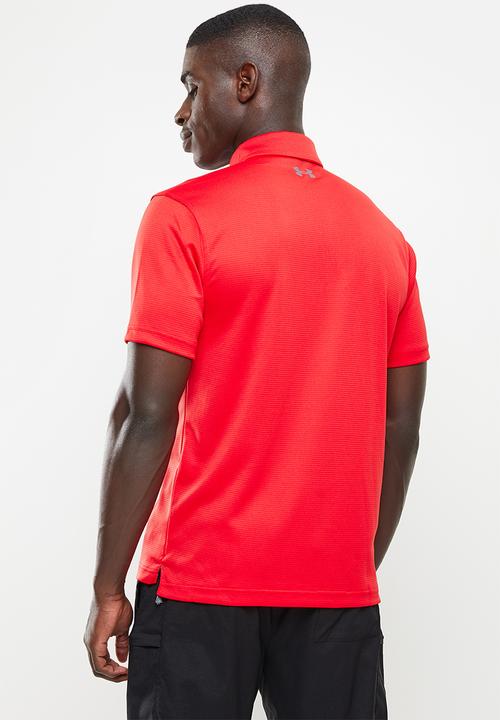 Under Armour - Tech polo - red
