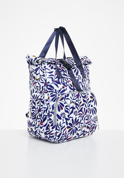 Pop Candy - Baby printed diaper bag - blue