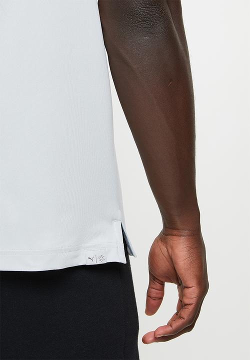 PUMA - Cloudspun highway golf  polo - bright cobalt & high rise
