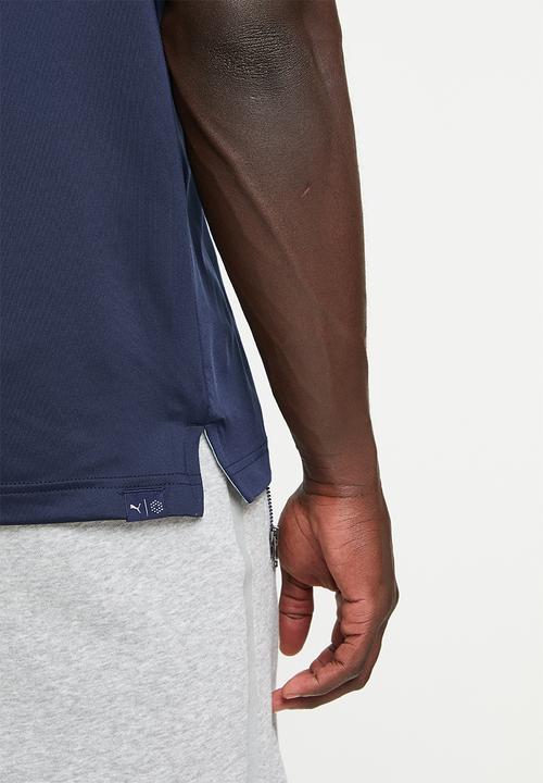 PUMA - Mattr canyongolf polo - navy  & ski patrol