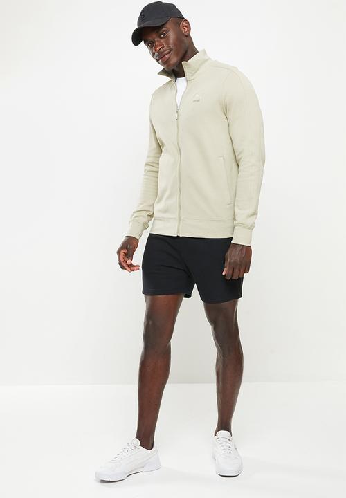 PUMA - T7 track jacket dk - pebble gray