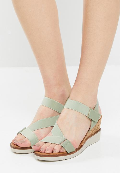 Butterfly Feet - Bellaire 3 wedge heel - mint