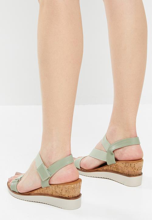 Butterfly Feet - Bellaire 3 wedge heel - mint