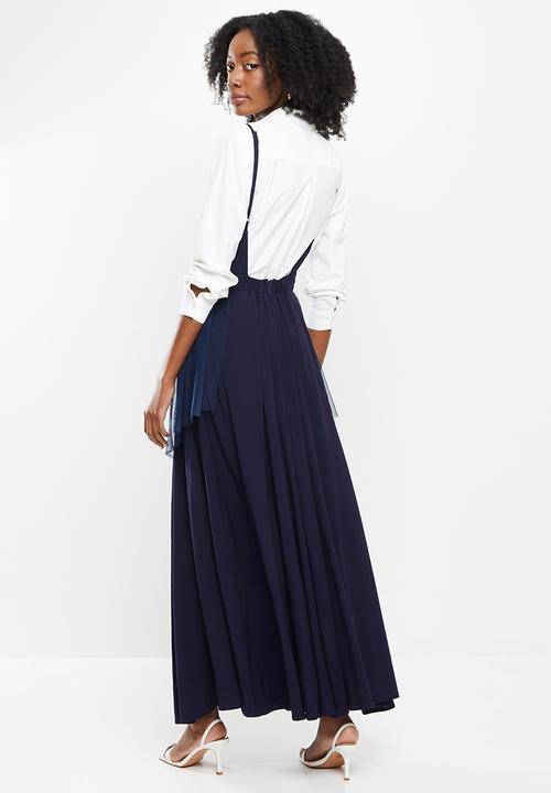 AMANDA LAIRD CHERRY - Gugulethu skirt - navy