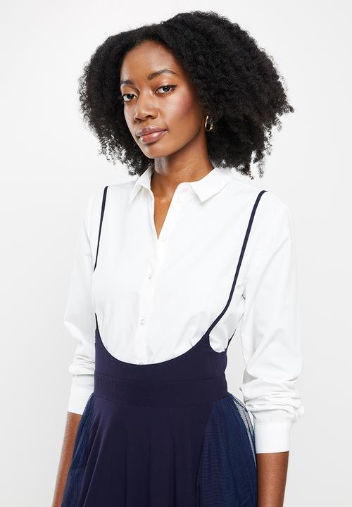 AMANDA LAIRD CHERRY - Gugulethu skirt - navy