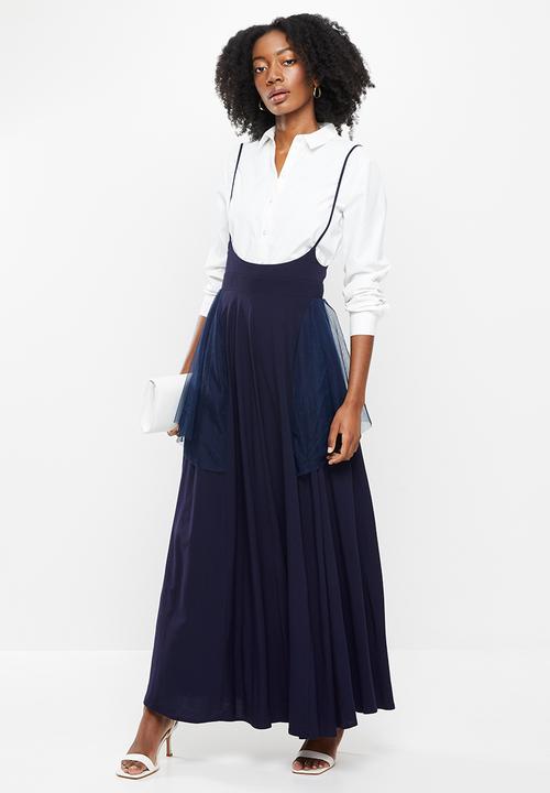 AMANDA LAIRD CHERRY - Gugulethu skirt - navy