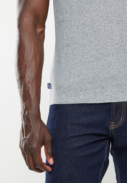 Superdry. - Vle tee 3 pack - grey marl