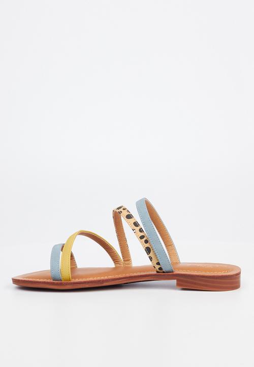 Miss Black - Sicily10 sandal - blue combo