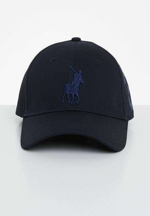 POLO - Mens 6 panel equestrian peak - navy