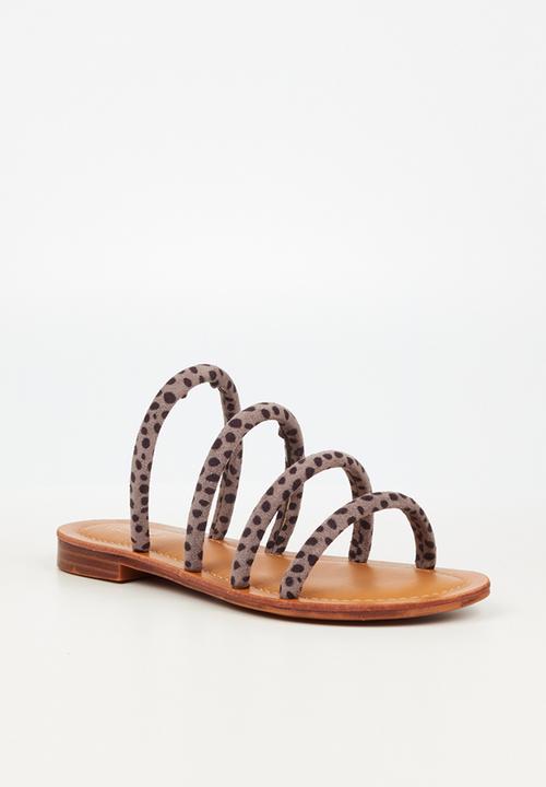 Miss Black - Sicily15 sandal - grey combo