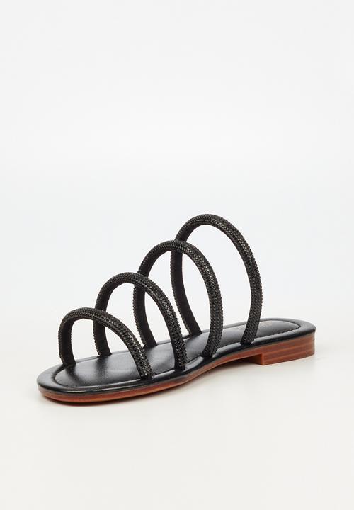 Miss Black - Sicily16 sandal - black