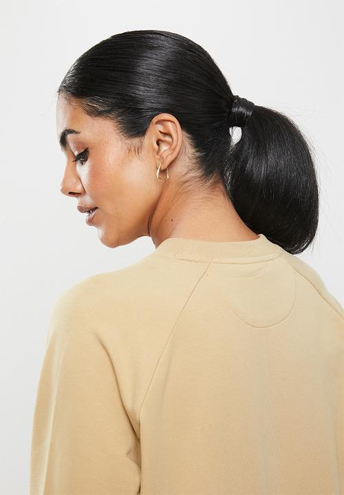 POLO - Denver long sleeve raglan track top - camel
