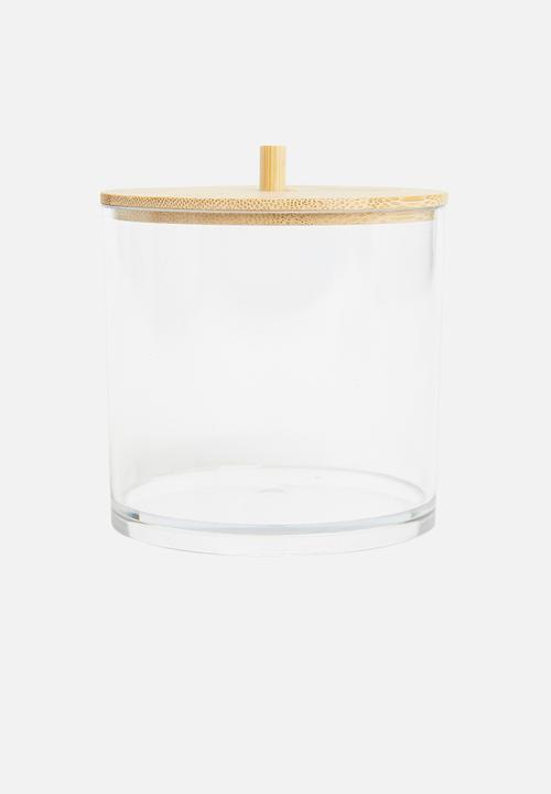 Bathroom Solutions - Round makeup organiser- clear