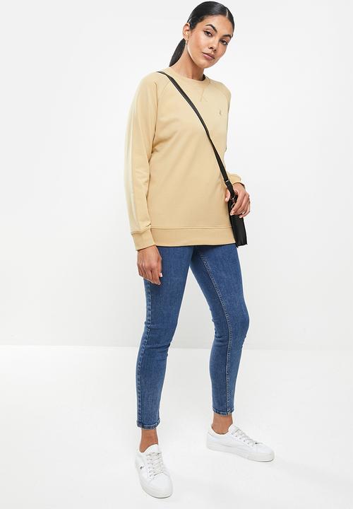POLO - Denver long sleeve raglan track top - camel