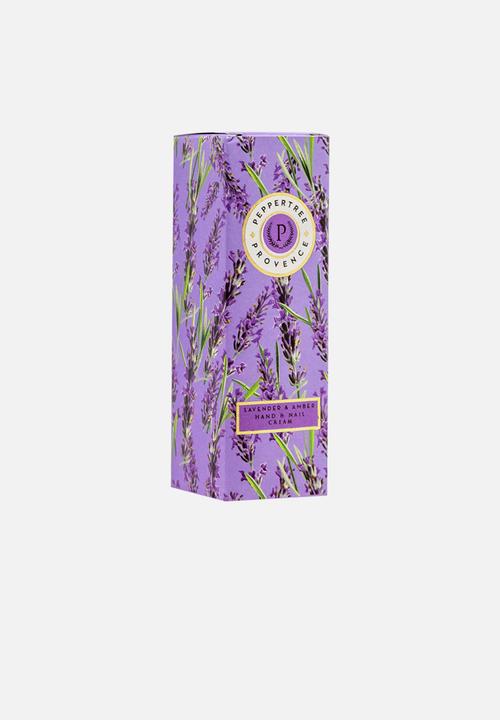 PEPPER TREE - Provence Lavender & Amber Hand & Nail Cream
