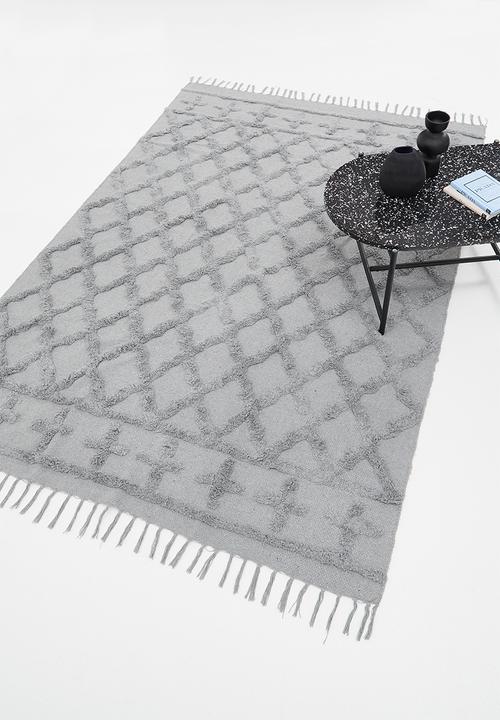 Sixth Floor - Shia tufted rug - grey