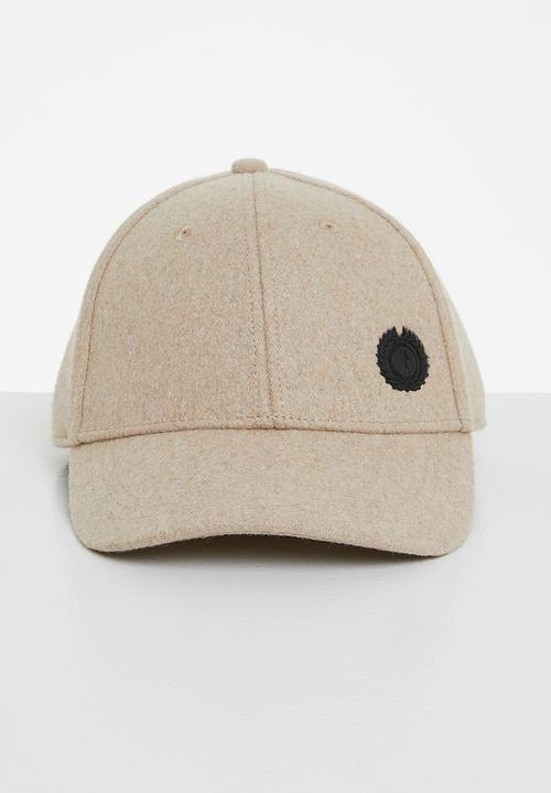 POLO - Mens 6 panel melton peak - tan