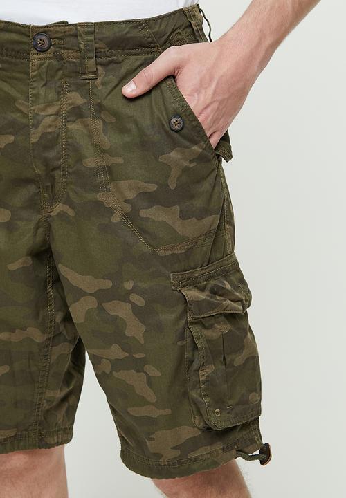 Brave Soul - Msrt-georgecamok shorts - khaki