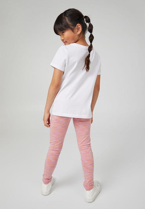 Cotton On - Huggie tights - pinks/space dye