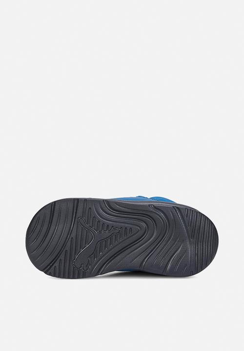 PUMA - Puma fun racer slip on inf - lake blue-high risk red