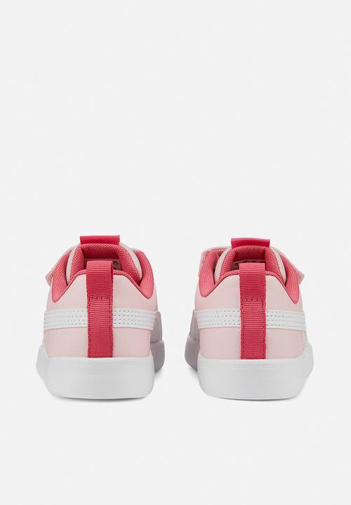 PUMA - Courtflex v2 v ps - almond blossom-puma white