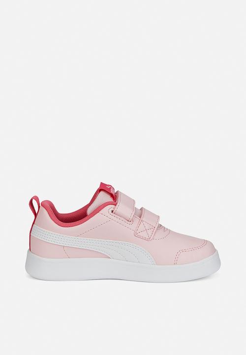 PUMA - Courtflex v2 v ps - almond blossom-puma white