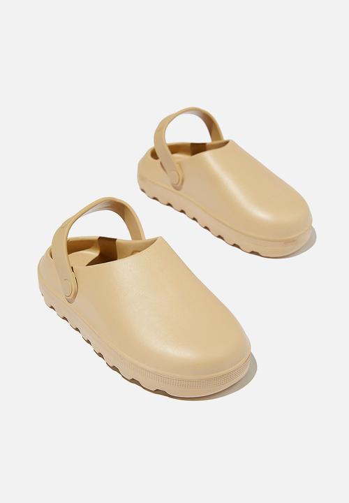 Cotton On - Charlie beach slide - washed stone