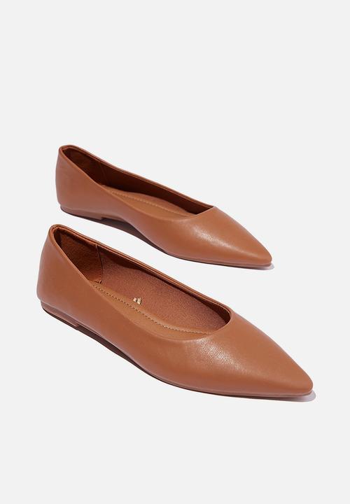 Cotton On - Prima point ballerina - tan pu