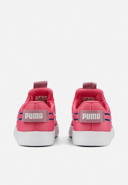 PUMA - Courtflex v2 slip on ps - sunset pink-sodalite blue