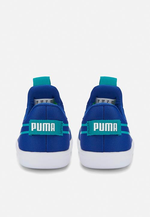 PUMA - Courtflex v2 slip on inf - sodalite blue-deep aqua