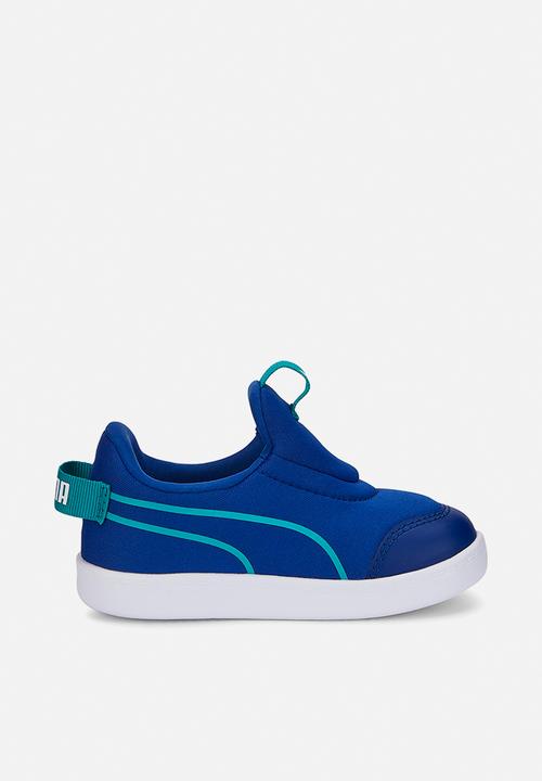 PUMA - Courtflex v2 slip on inf - sodalite blue-deep aqua