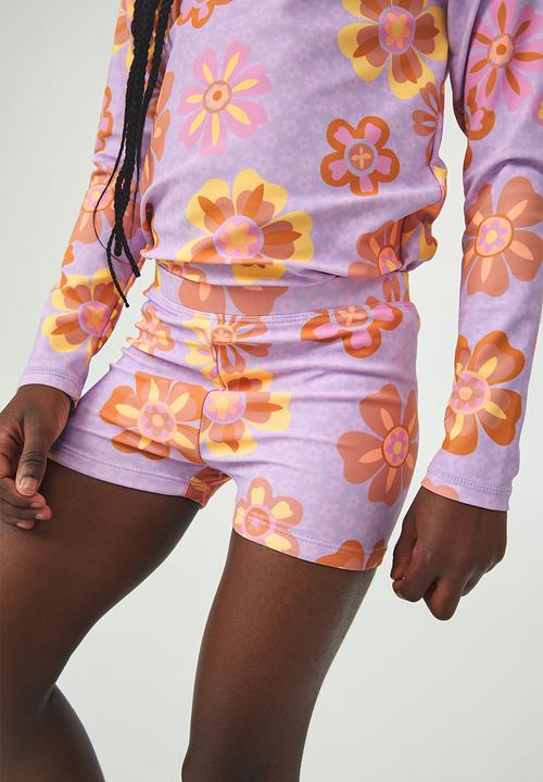 Cotton On - Shelley boyleg - lilac drop/monteray floral