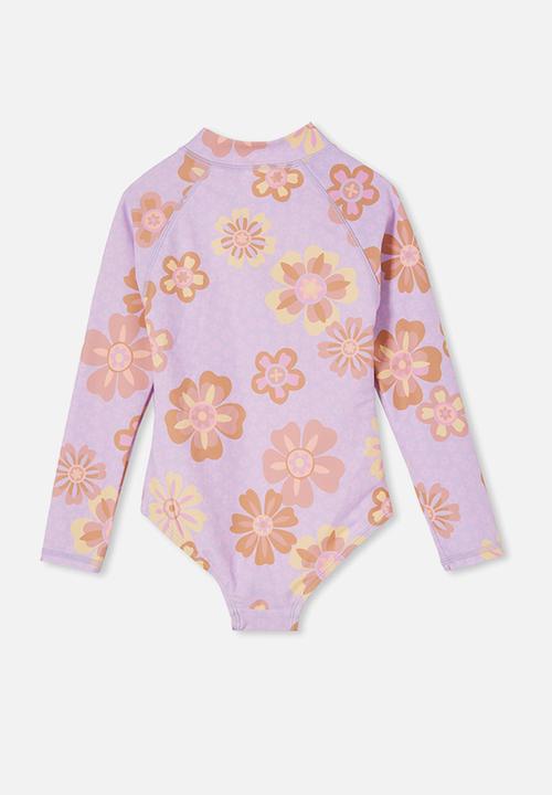Cotton On - Lydia one piece - lilac drop/monteray floral