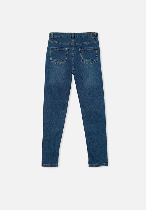Cotton On - Super slim fit jean - sorrento dark blue
