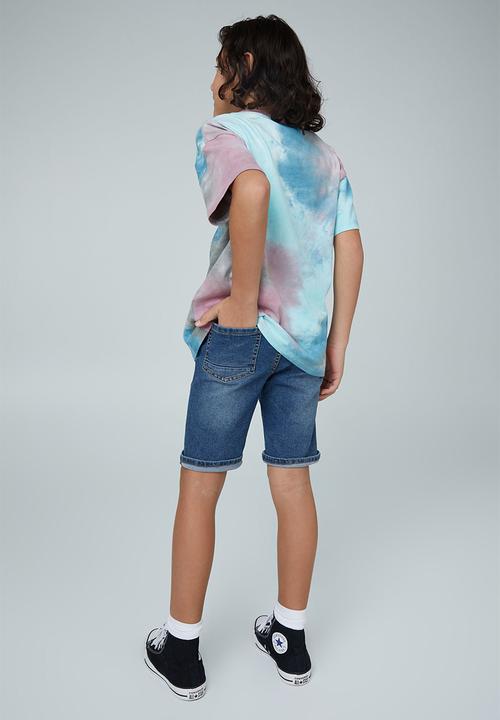 Cotton On - Super slim fit short - sorrento dark blue