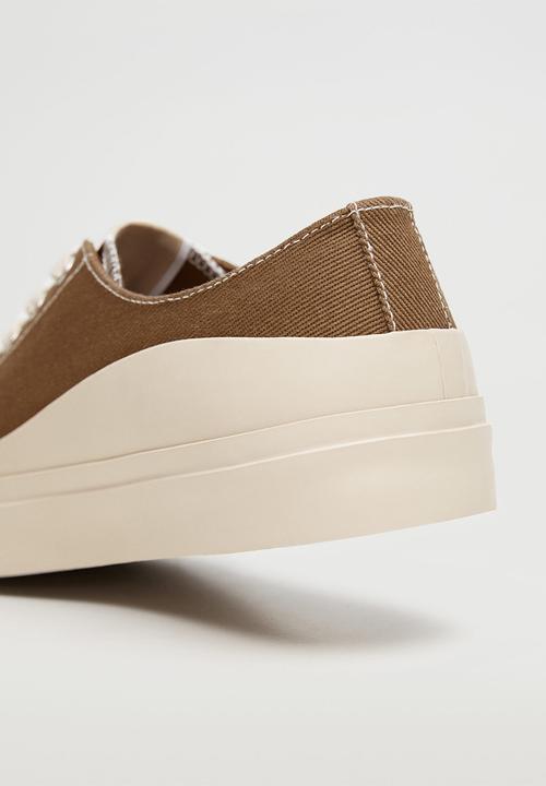 MANGO - Sport shoes organic - pastel brown