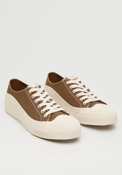MANGO - Sport shoes organic - pastel brown