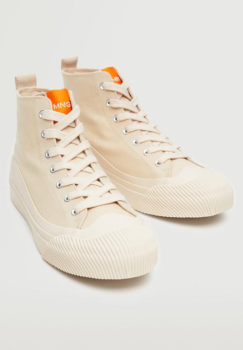 MANGO - Sport shoes organic - light beige