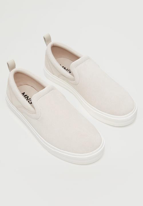 MANGO - Sport shoes slipon - light beige