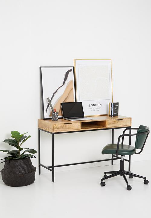 Sixth Floor - Mango desk - natural