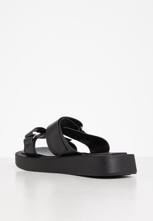 Viabeach - Coconut 1 Flatform slide - black