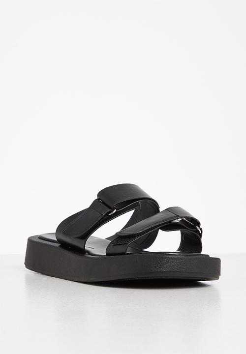 Viabeach - Coconut 1 Flatform slide - black