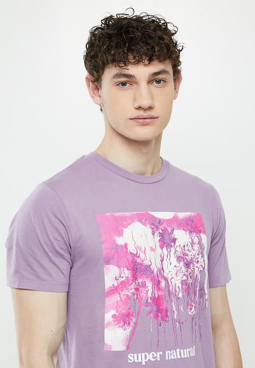 Levi’s® - Graphic crewneck tee - purple